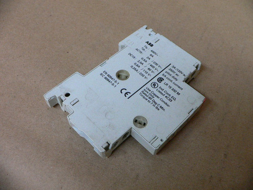 Abb Hk-11 Hk11 Auxiliary Contact 1 No / 1 Nc 3 Amp 120 / 250 Vac