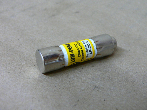 Original Bussmann Lp-Cc-3 Lpcc 3 (3 Amp) 600Vac Time-Delay Fuse