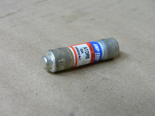 Ferraz Shamwut Atdr 8 (Atdr-8) 8Amp 600V Slow Blow Class Cc Cartridge Fuse