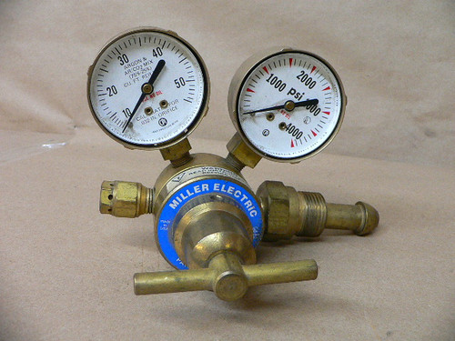 Miller Electric 182137 Regulator/Flowmeter, 10-50 Cfh Argon/Co2 31-50-580 Miller Electric 182137 Regulator/Flowmeter, 10-50 Cfh Argon/Co2 31-50-580