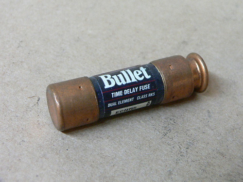 Eaton Bussmann Ecnr5 5A Time Delay Fiberglass Class Rk5 Fuse 250Vac/125Vdc