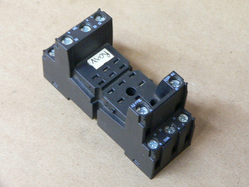 Relpol Ltd Gzt3 Relay Socket 10Amp 300Vac 11Pin 1N/O 1Nc
