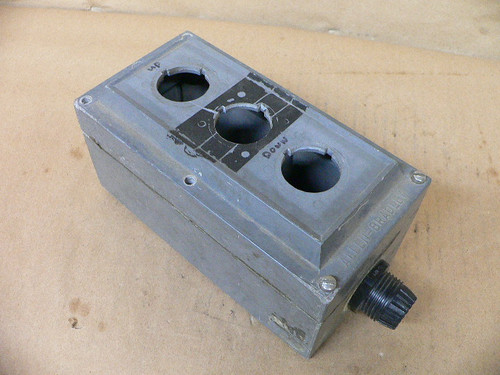 Allen Bradley 800H-2Har4r Pushbutton Station Assembly 600Vac 10A Allen Bradley 800H-2Har4r Pushbutton Station Assembly 600Vac 10A