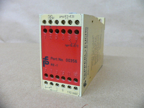 Pepperl & Fuchs 00356 Isolating Switch Amplifier For 3 Wire