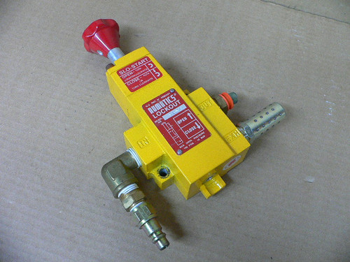 *Used* Numatics Lockout Valve Vt30n04y Slo-Start 150Psig
