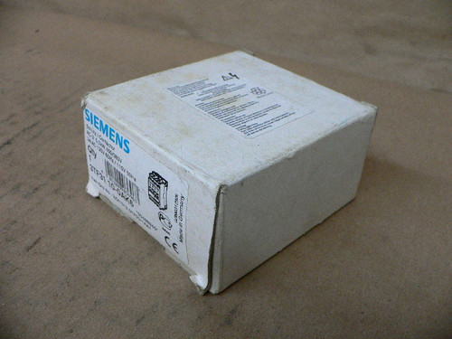 Siemens 3Tf31 10-0Ak6 Contactor 18Amp 3Pole 110/120V 50/60Hz