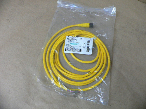 (New) Brad Harrison Micro-Change Cordset 3P Fem M12 Straight 12Ft 703000D02f120