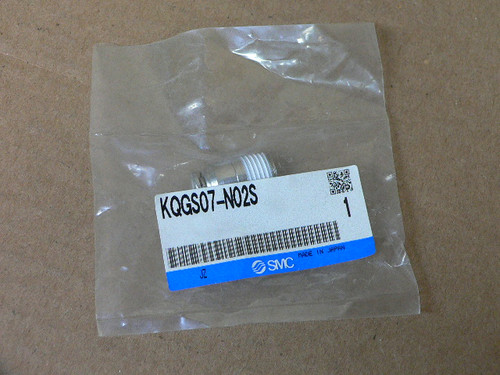Smc Push In Connector Kqgs07-N02s New In Bag