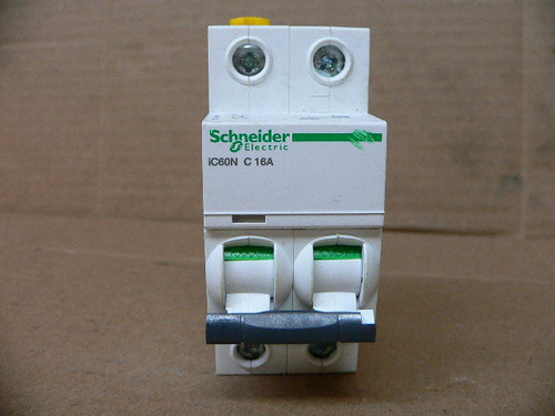 Schneider Ic60n C16a Miniature Circuit Breaker 2 Pole 16A C Curve