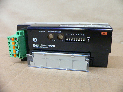 Omron Drt2ad04h Drt2-Ad04h Analog Terminal High Resolution 4 Input 2 Output