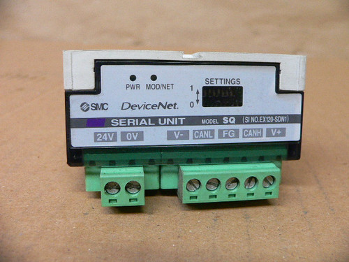 Smc: Ex120-Sdn1. Devicente Serial Interface Unit