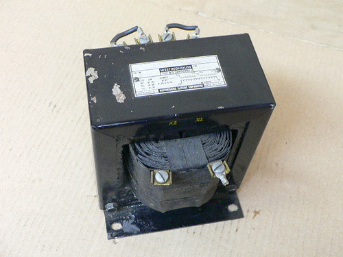Westinghouse 1F604 Control Transformer 0.75Kva