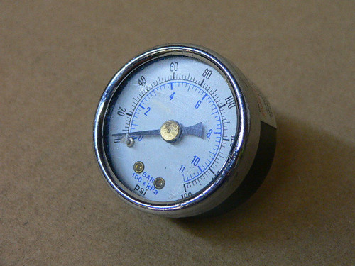 Mfg Unknown Bar 100 X Kpa Pneumatic Gauge