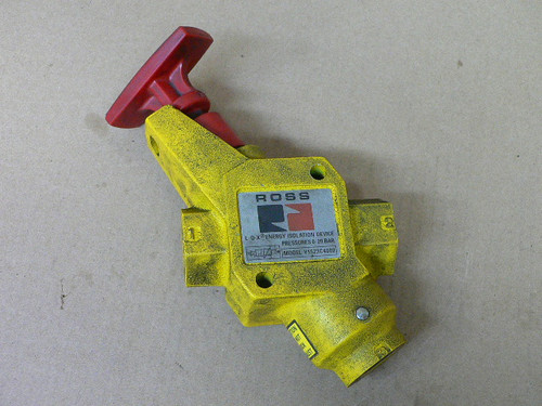Ross Y1523c4002 L-O-X Energy Isolation Device 0-20 Bar