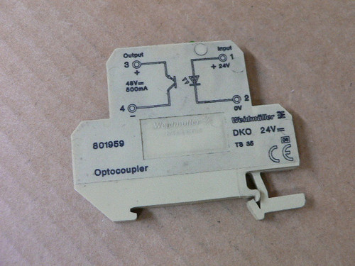 Weidmuller Dko 24V, Dkt 4/6 Series Terminal Block