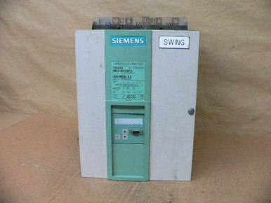 Siemens 6Ra7078-6Fv62-0-Z Simoreg Dc Converter - Fen Industrial