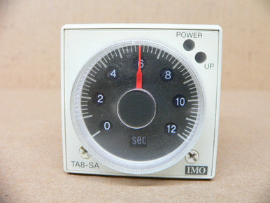 Imo Ta8-Sa Timer On-Delay 5Amp 240Vac 24Vdc/Ac 50/60Hz - Fen Industrial