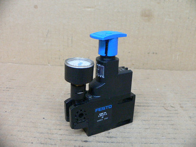 Festo Electric Vabf-S4-2-R1c2-C-6Zf Pneumatic Regulator Valve Plate ...