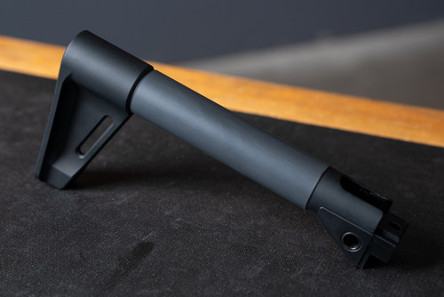 The Sledge™ buttstock is the most rugged AK stock on the market. Designed to withstand the rigors of combat while significantly improving durability, capability and ergonomics over the AK's original stock. The Sledge's™ all aluminum construction ensures it can take the most punishing abuse without weighing you down.