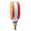 42 LED Double Face Turn Signal Light - Amber & Red LED/Amber & Red Lens