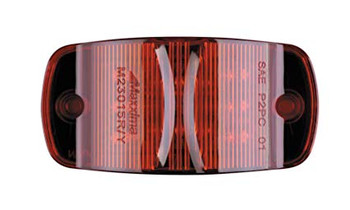 Maxxima M23015R 14 LED Red 4" Combination Clearance Marker Light