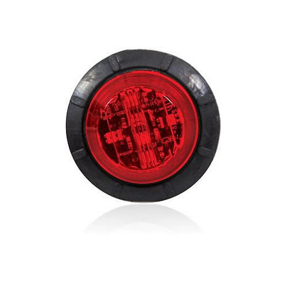6 LED 1.25" ROUND RED LOW PROFILE COMBINATION P2PC-M09410R