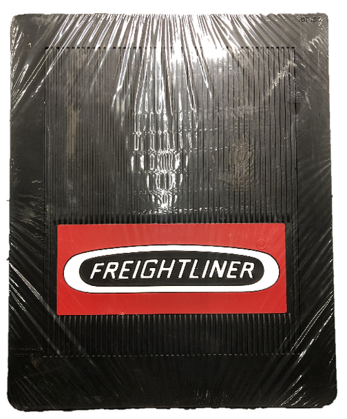 FLAPS BLACK W/FREIGHTLINER LOGO 16" X 19.5"