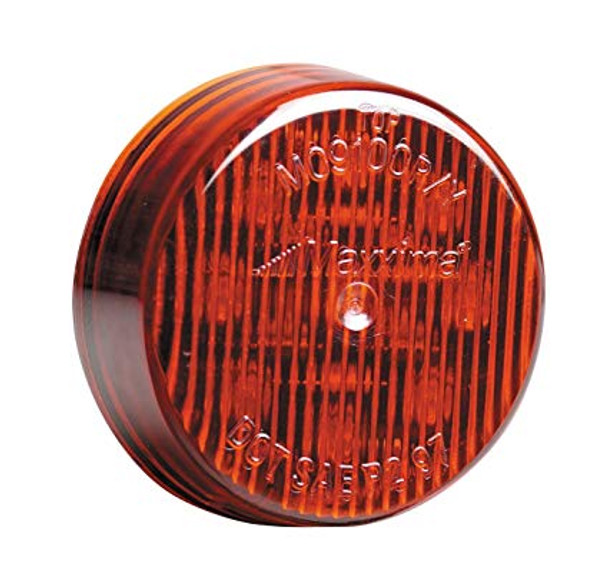 Maxxima M09100R 9 LED Red 2" Round Clearance Marker Light