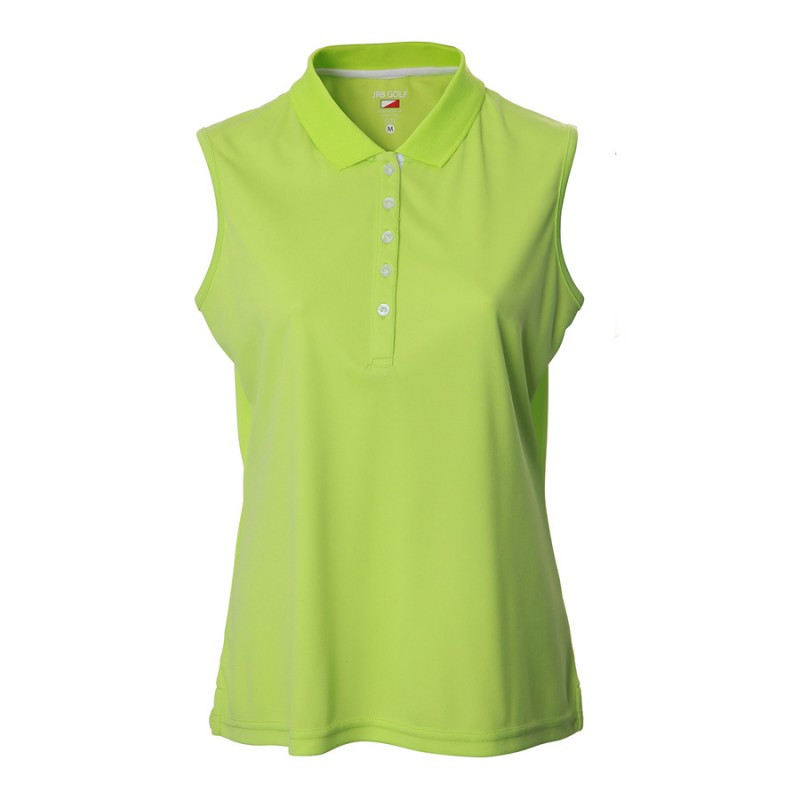 JRB Ladies Collection Golf Pique Polo Lime One Up Golf