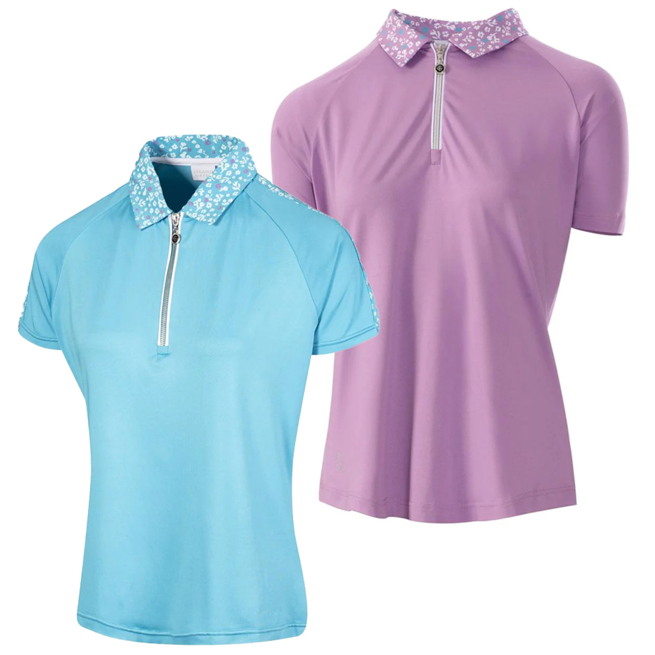 Island green golf polo clearance shirts