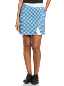 Callaway Ladies Geo Floral Print Wrap Golf Skort - Brilliant White - CGKBSC18 Callaway Ladies Geo Floral Print Wrap Golf Skort - Brilliant White - CGKBSC18