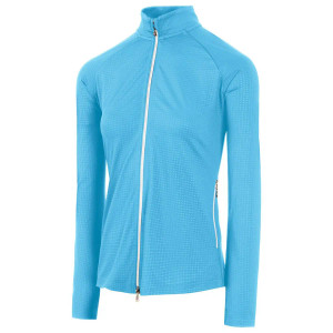 IGLTL2304 - Ladies Full Zip Embossed Top Layer-True Blue IGLTL2304 - Ladies Full Zip Embossed Top Layer-True Blue