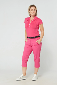 Alli Dri fit Capri - Lush Pink Alli Dri fit Capri - Lush Pink