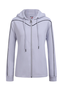 JRB Golf Ladies Hoodie - Silver/Grey