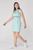 Jane Sleeveless Dress - Dazzling Blue and Emerald