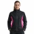 Stretch Waterproof Windproof Jacket - Black/Orchid IGLJKT2387