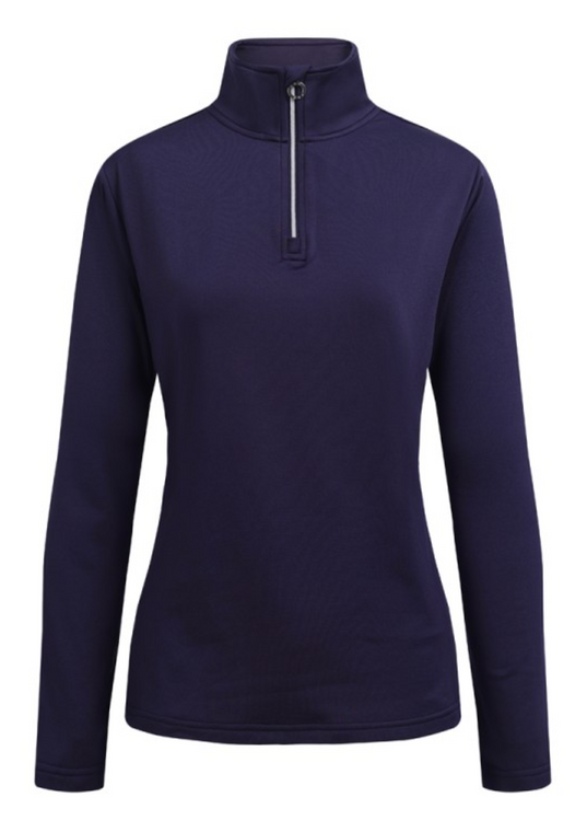 JRB Ladies Quarter Zip - LQZ - Navy