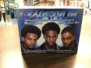 360 STYLIN’ Multi- Lock Blow Out Kit