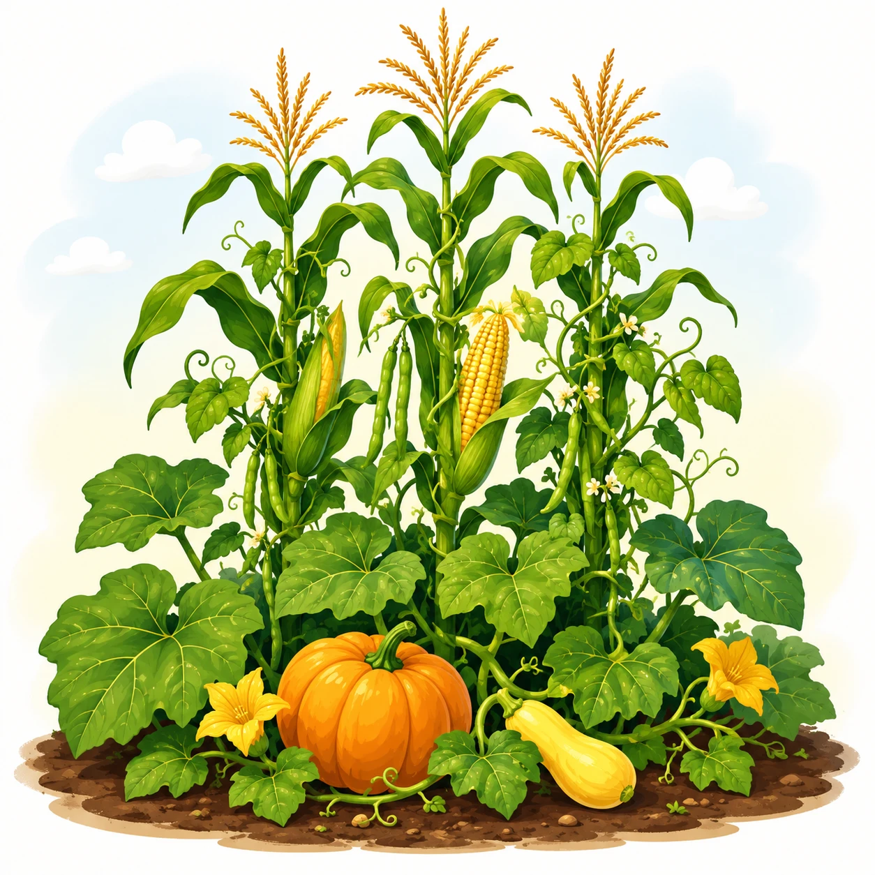 Why is the Three-Sisters Crop Method Outdated?