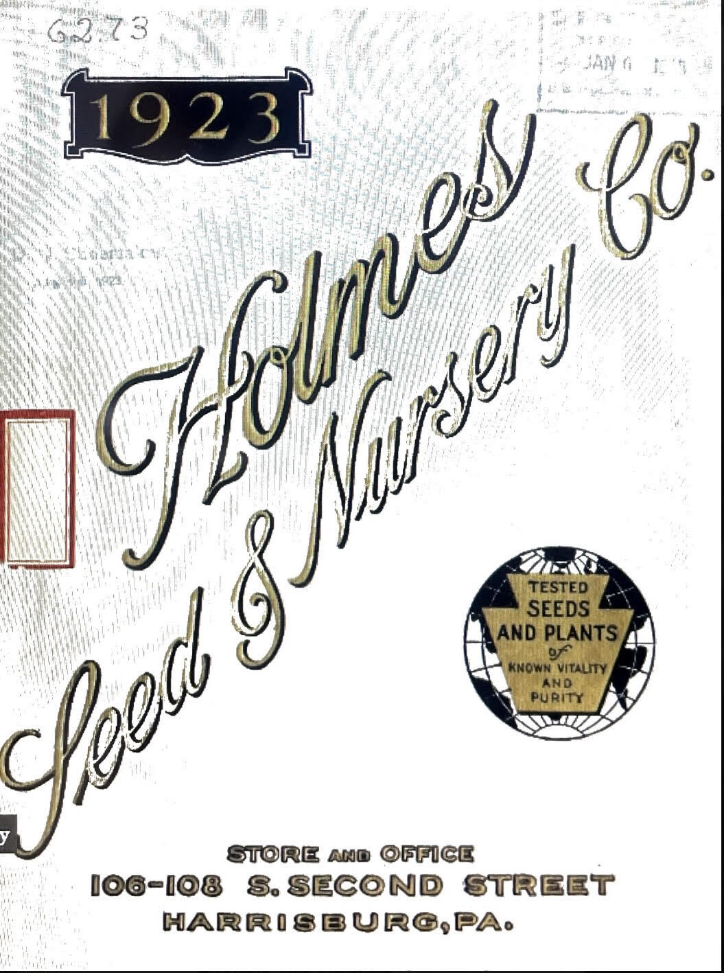 1923 Holmes Seed