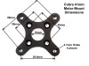 INDC-MMS-41 Innov8tive Designs Cobra C-41mm Motor Cross Mount