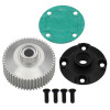 HRADRA38H Hot Racing Hard Anodized Aluminum Differential Case: DR10