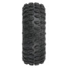 PRO1019410 PRO-LINE 1/24 Hyrax Front/Rear 1.0" Tires Mounted 7mm Black Impulse (4): SCX24