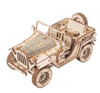 ROEMC701 ROBOTIME ROKR Army Jeep Scale Model 3D Wooden Puzzle