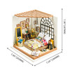 ROEDG107 ROBOTIME Rolife Alice's Dreamy Bedroom DG107 DIY Dollhouse Kit 1:18