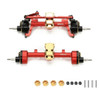 RCAWDSCX24PAR RCAWD Portal Axles CVD edition Full Set Upgrade Parts for SCX24 - Red