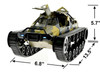 IMX14300-C IMEX 1/12 Scale Ripper- High-Speed Drift Tank