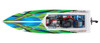 TRA38104-8GRN TRAXXAS Blast High Performance Race Boat with TQ 2.4GHz Radio System and USB Charger- Green