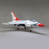 EFL178500 E-FLITE F-16 Thunderbirds 70mm EDF Jet BNF Basic with AS3X and SAFE Select