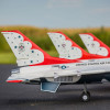 EFL178500 E-FLITE F-16 Thunderbirds 70mm EDF Jet BNF Basic with AS3X and SAFE Select